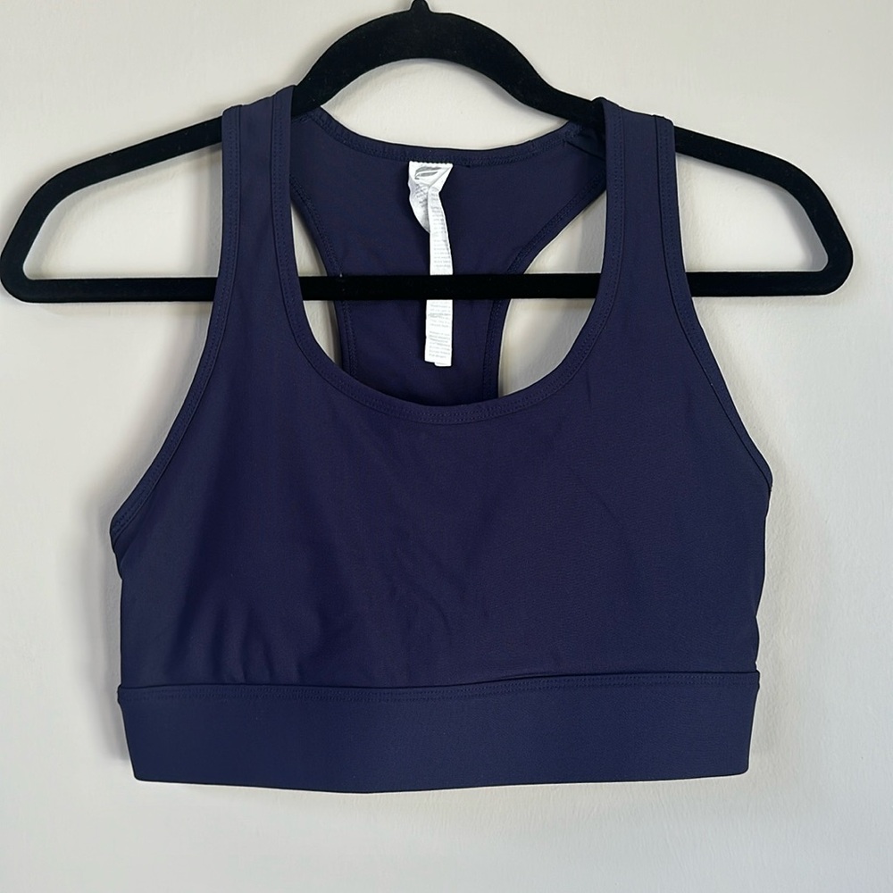 Fabletics Size M Navy Sports Bra